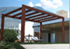 pergola madera jardin zaragoza